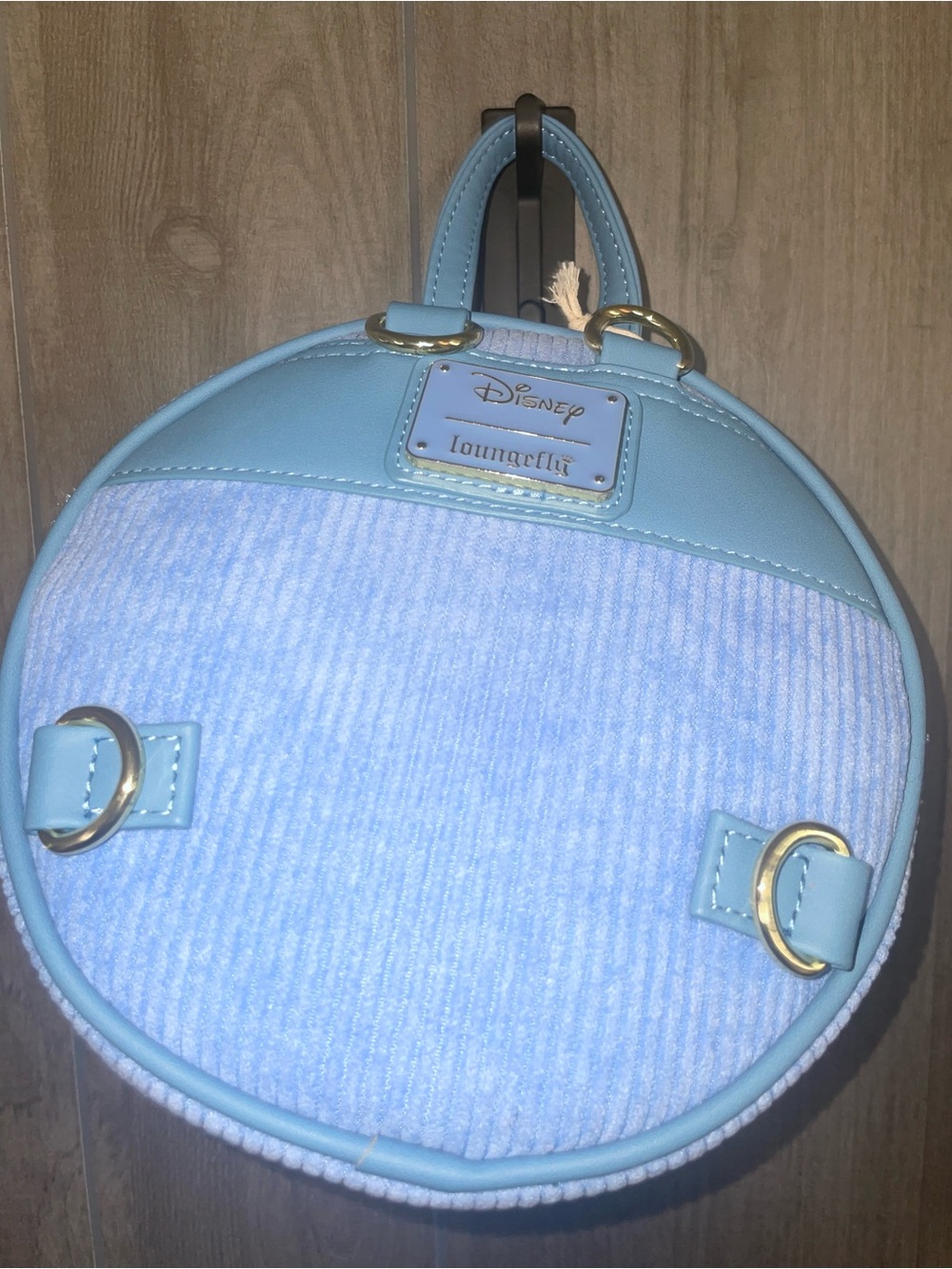 Loungefly Disney Lilo & Stitch Corduroy Embroidered Convertible Mini Backpack - Picture 5 of 8